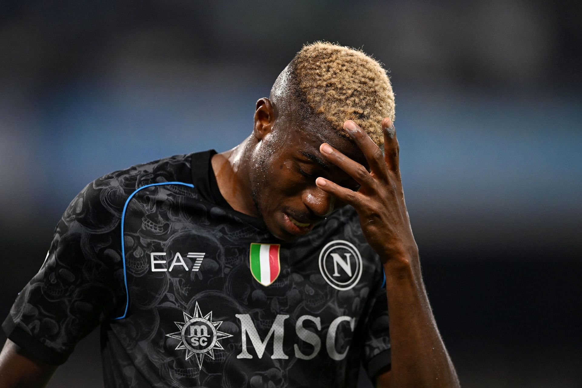 Victor Osimhen has admirers at the Emirates.